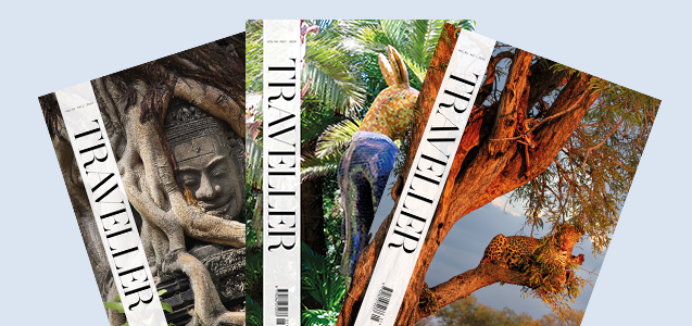 Traveller Magazine banner